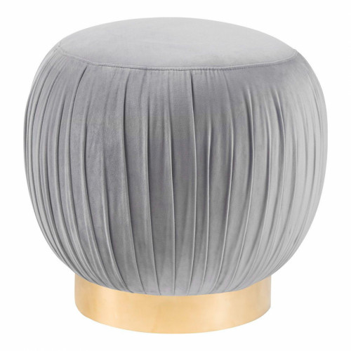 пуф flow серый серый, золото в Старом Осколе
