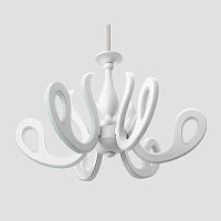 потолочная светодиодная люстра ambrella light orbital classic fk81/6 wh 292w d640 белая в Старом Осколе