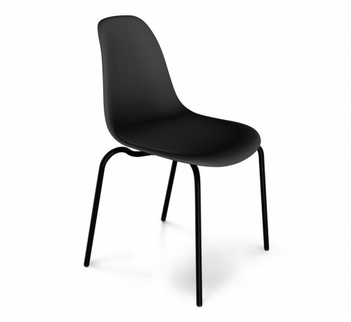 стул dsr черный s30 (eames style) в Старом Осколе