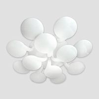 потолочная светодиодная люстра ambrella light orbital cloud fc26/12 wh 432w d1140 в Старом Осколе