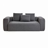 диван blok sofa 2 темно-серый от la forma (ex julia grup) в Старом Осколе