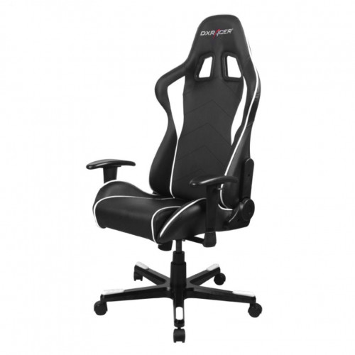 кресло геймерское dxracer formula черно-белое в Старом Осколе