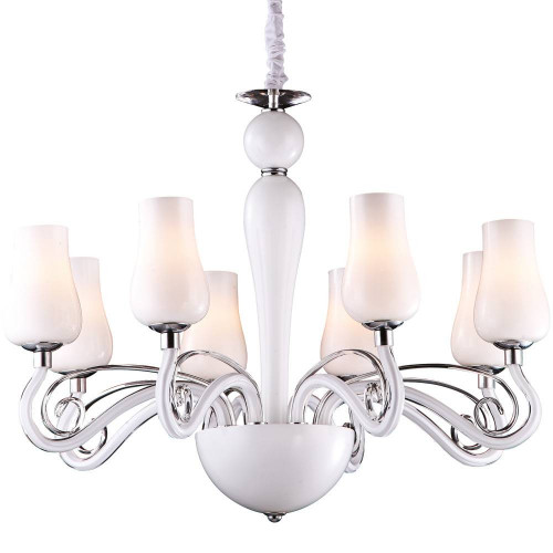 подвесная люстра arte lamp biancaneve a8110lm-8wh в Старом Осколе