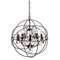 люстра foucault's orb crystal (64*60*50) коричневая в Старом Осколе