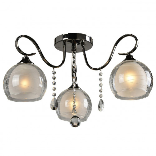 потолочная люстра idlamp merinella 877/3pf-darkchrome в Старом Осколе