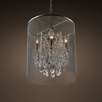 люстра vaille от delight collection никель в Старом Осколе