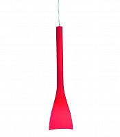 подвесной светильник ideal lux flut sp1 small rosso в Старом Осколе